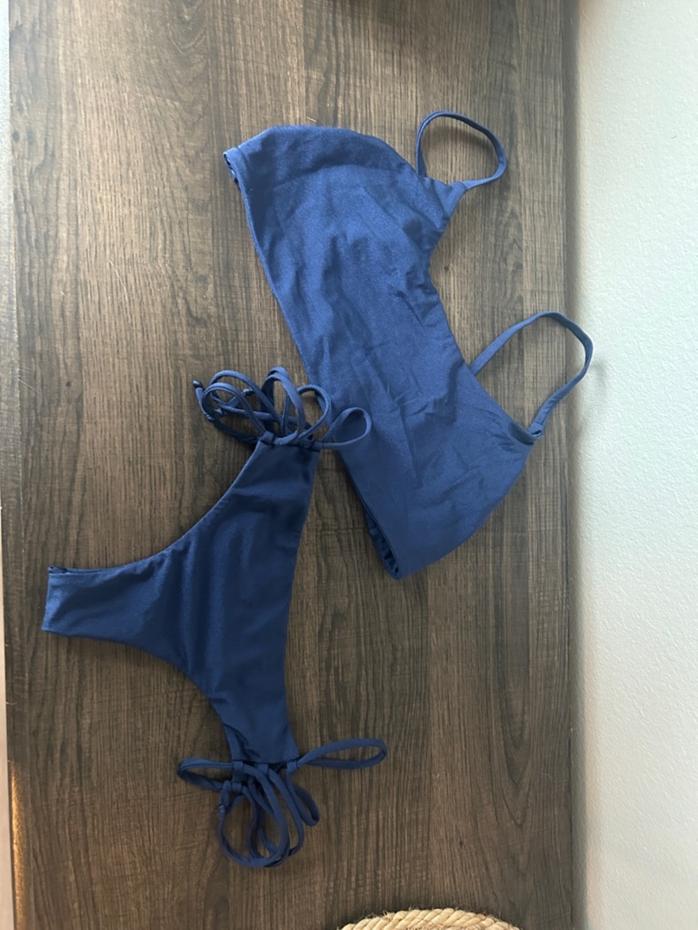 San Lorenzo Blue Two-Piece Bikini Set
